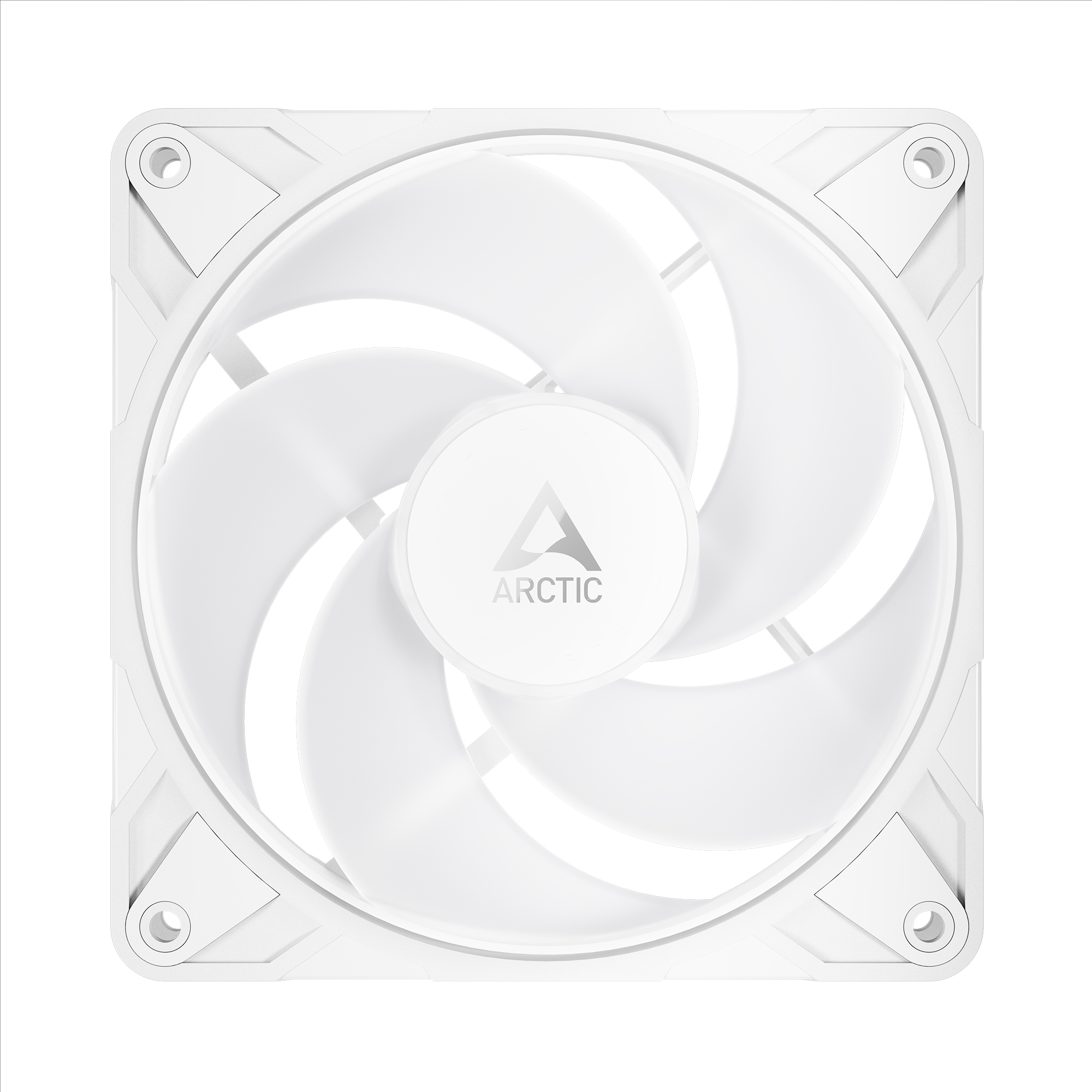Arctic P12 Pro Reverse A-RGB White 120 mm A-RGB PWM Single Pack Case Fan With Cable Splitter ( ACFAN00325A ) - Image 3