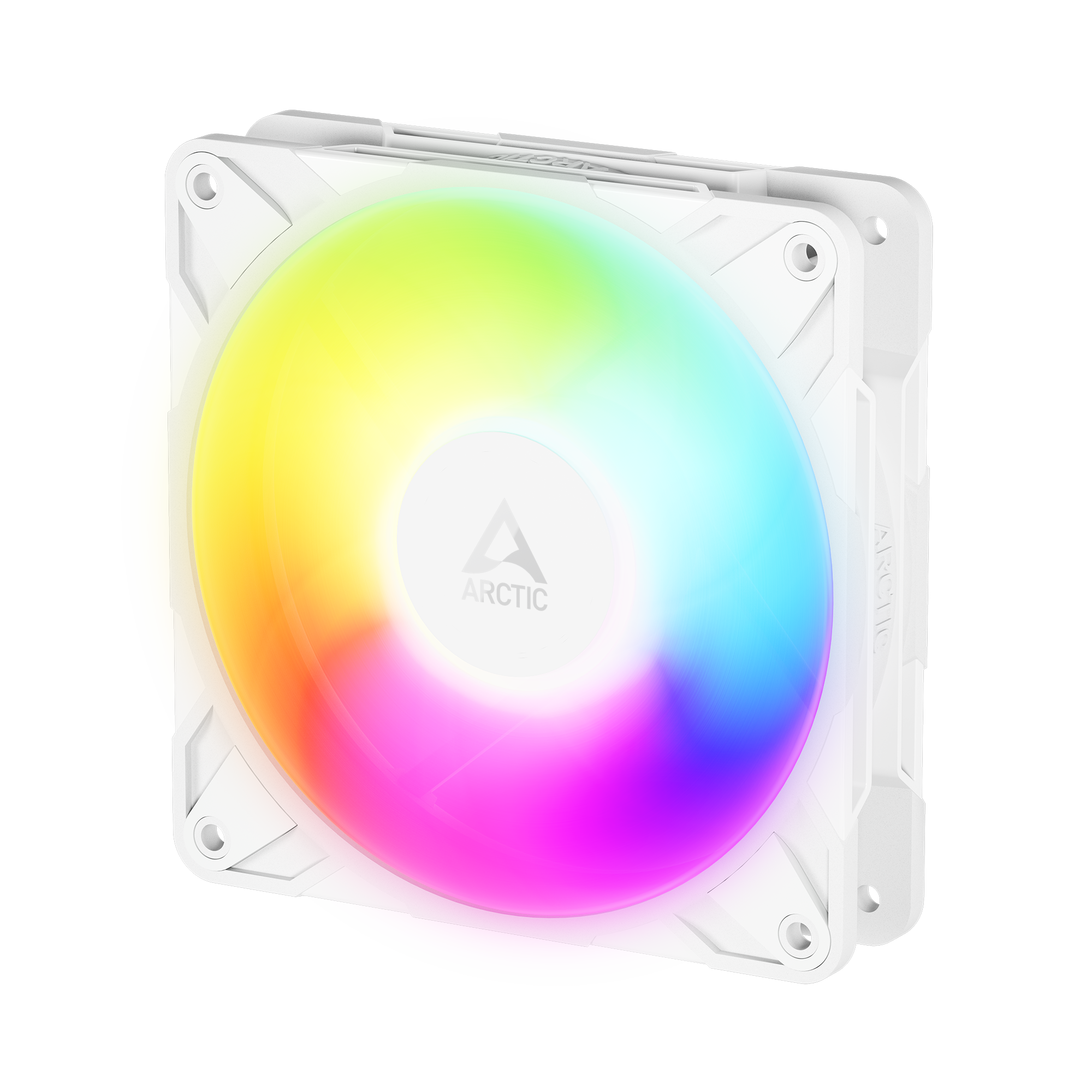 Arctic P12 Pro Reverse A-RGB White 120 mm A-RGB PWM Single Pack Case Fan With Cable Splitter ( ACFAN00325A )
