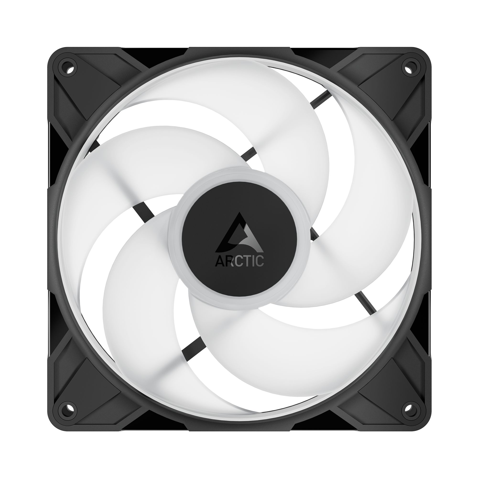 Arctic P14 Pro Reverse A-RGB 140 mm A-RGB PWM Triple Pack Black Case Fan With Cable Splitter ( ACFAN00327A ) - Image 4
