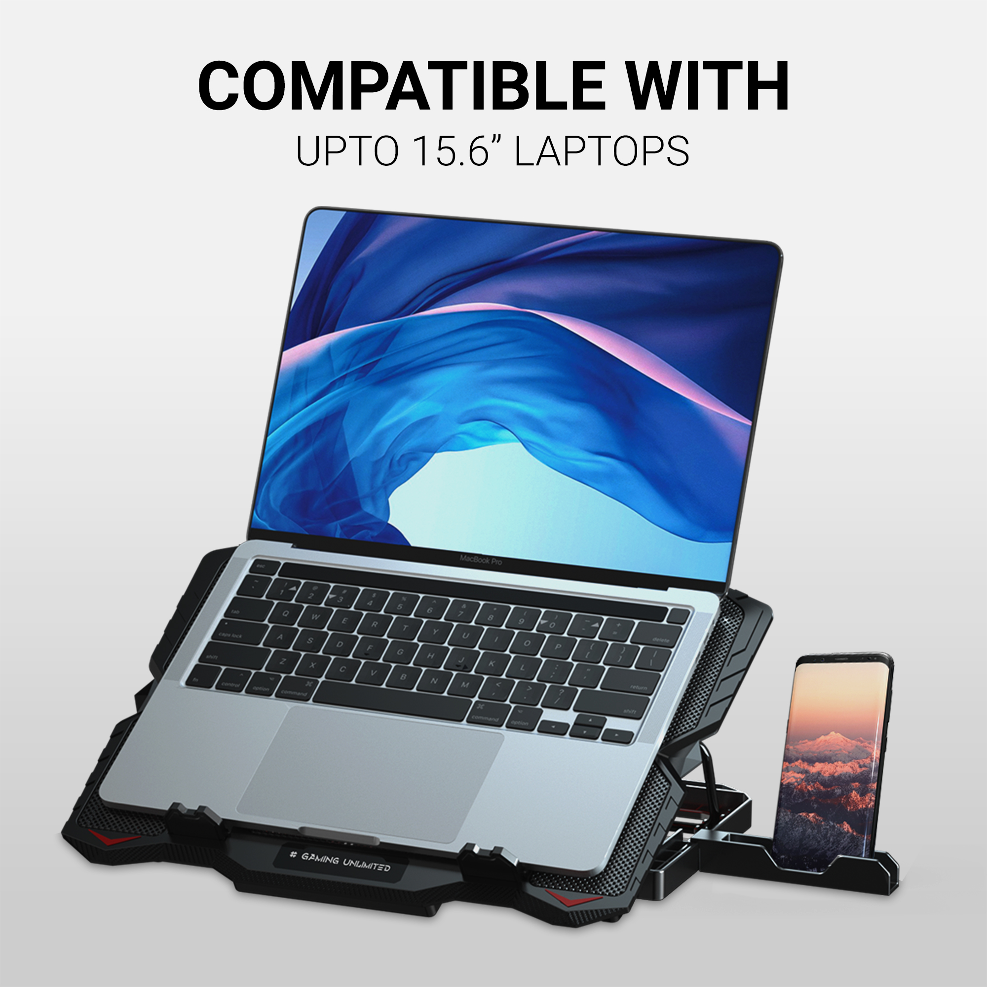 Ant Esports NC150 Black Notebook Cooler Compatible up to 15.6" Laptop ( AEPP0116 ) - Image 3