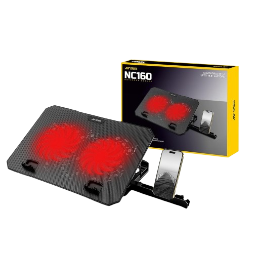 Ant Esports NC160 Black Laptop Cooling Pad Compatible up to 15.6" Laptop ( AEPP0203 )