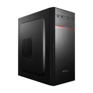Ant Esports Si27 Black ATX Mid-Tower Cabinet With Pre-installed Fan ( AESP0285 )