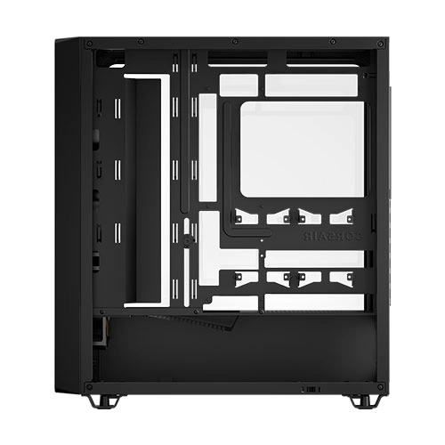Corsair 3200D RS ARGB ATX Mid-Tower Tempered Glass Black PC Case With Pre-Installed RS ARGB Series Fans ( CC-9011344-WW ) - Image 8
