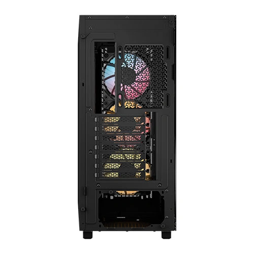 Corsair 3200D RS ARGB ATX Mid-Tower Tempered Glass Black PC Case With Pre-Installed RS ARGB Series Fans ( CC-9011344-WW ) - Image 3