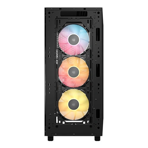 Corsair 3200D RS ARGB ATX Mid-Tower Tempered Glass Black PC Case With Pre-Installed RS ARGB Series Fans ( CC-9011344-WW ) - Image 2