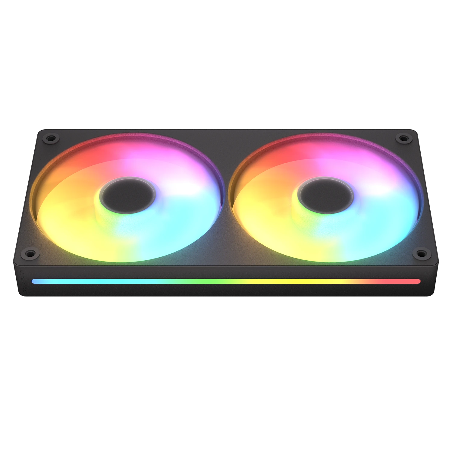 Cougar UNITY 240 ARGB Black Single Frame Dual Pack Cabinet Fan ( Unity240-FB ARGB ) - Image 5