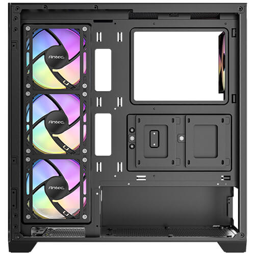 Antec CX300 ARGB Black ATX Mid Tower 4mm Tempered Glass Panel 270° Panoramic View Pc Cabinet With Pre-installed ARGB Reverse Fans - Image 5