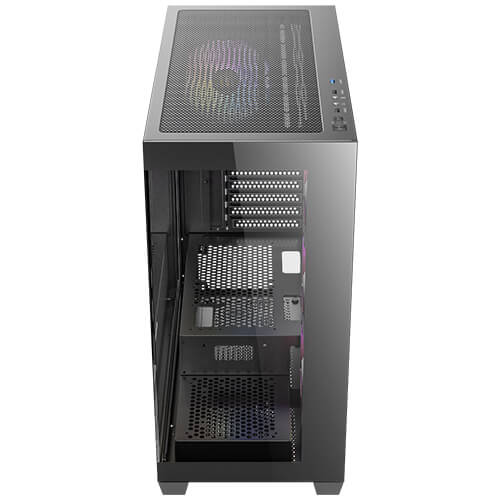 Antec CX300 ARGB Black ATX Mid Tower 4mm Tempered Glass Panel 270° Panoramic View Pc Cabinet With Pre-installed ARGB Reverse Fans - Image 9