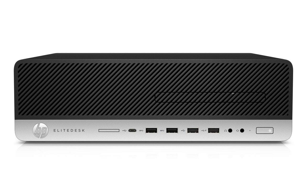 HP EliteDesk 800 G4 Refurbished Mini Desktop PC ( Intel Core i3 8th Gen, 8GB RAM, 250GB SSD, Windows 11 Pro + MSO ) - Image 2