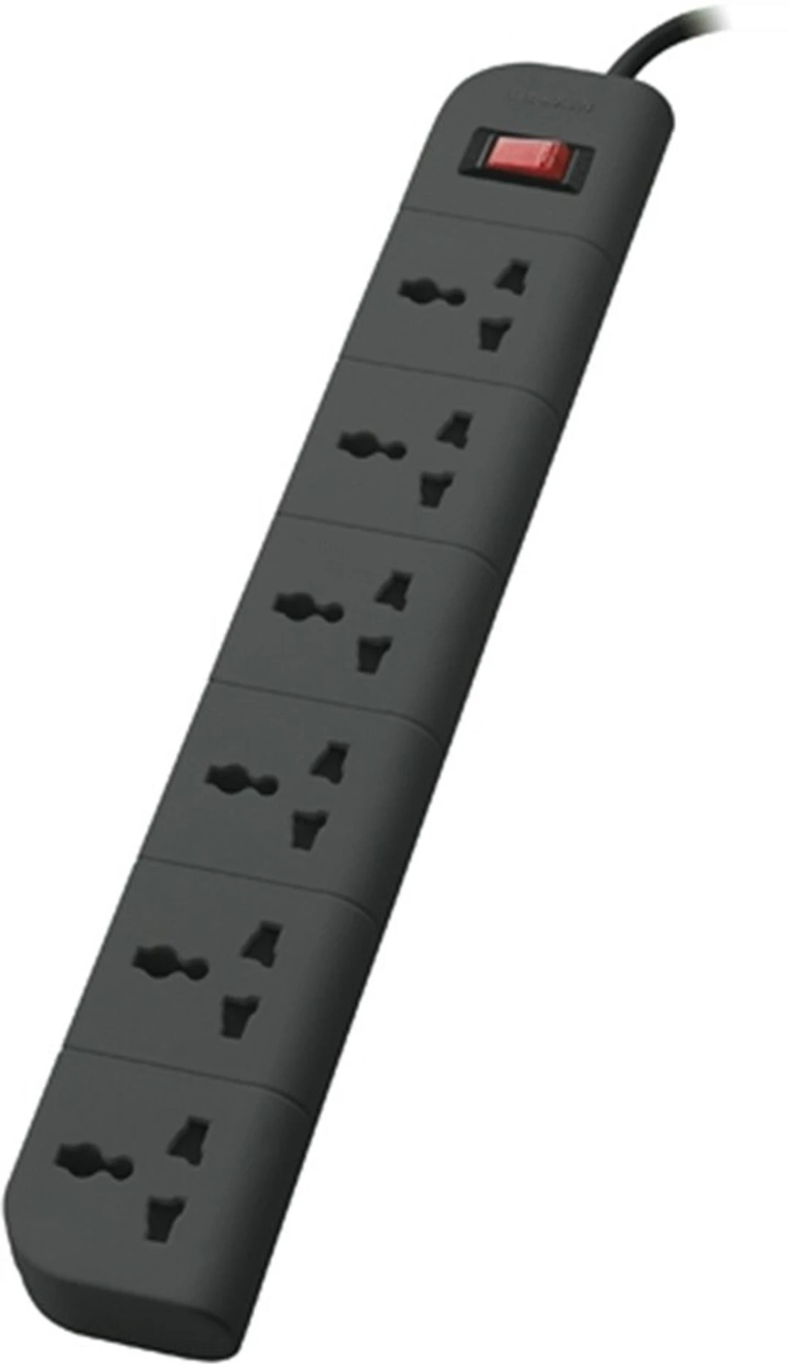 Belkin Economy Series F9E600zb2M-GRY 6-Socket Surge Protector Grey Extension Board - Image 4