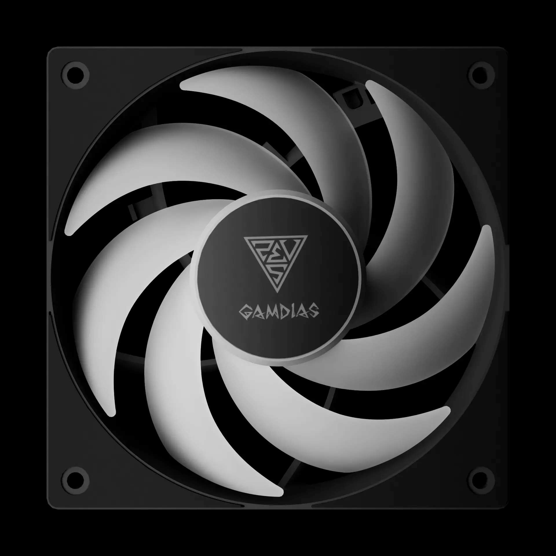 Gamdias Notus M1-1203 ARGB 120mm Hydraulic Bearing Triple Pack Black ARGB Cabinet Fan - Image 7