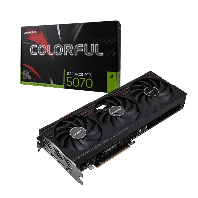 Colorful GeForce RTX 5070 Gaming 12GB-V 12GB GDDR7 192bit Graphics Card With Triple Fans