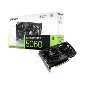 PNY RTX 5060 8GB GDDR7 128-bit Graphics Card With Dual Fans ( VCG50608DFXPB1 )