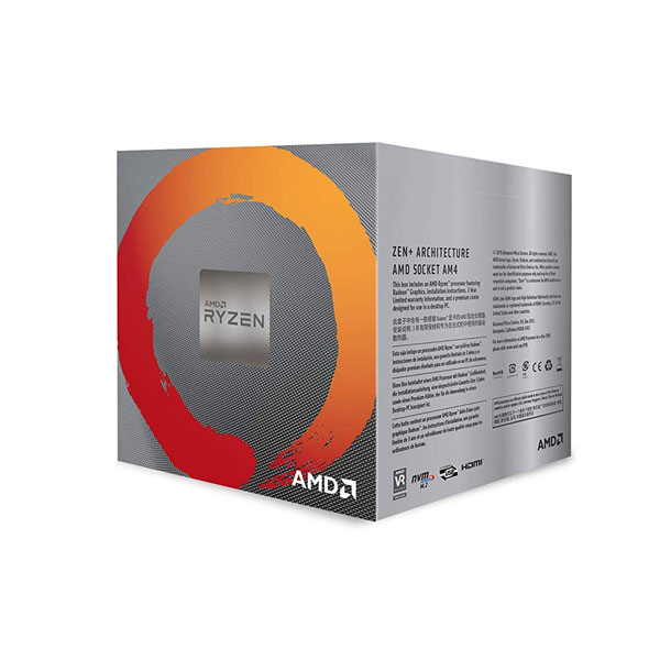 AMD Ryzen 5 3400G Ryzen 3000 Series AM4 Socket Desktop Processor With Radeon RX Vega 11 Graphics YD3400C5FHSBX ( 4 Cores, 8 Threads, Up to 4.2 GHz Max. Boost Clock, 6 MB Cache, ) - Image 3
