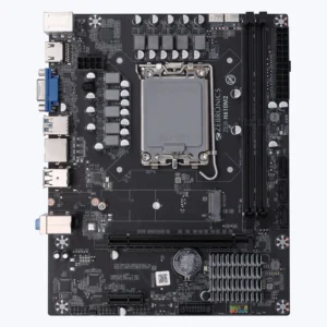 Zebronics Zeb H610M2 Micro-ATX Motherboard ( Intel LGA 1700 Socket, Supports Intel Celeron / Pentium / i3 / i5 / i7 / i9 12th & 13th Generation Series Processor, 2 x DDR4 RAM Slots, Max 64GB  RAM )