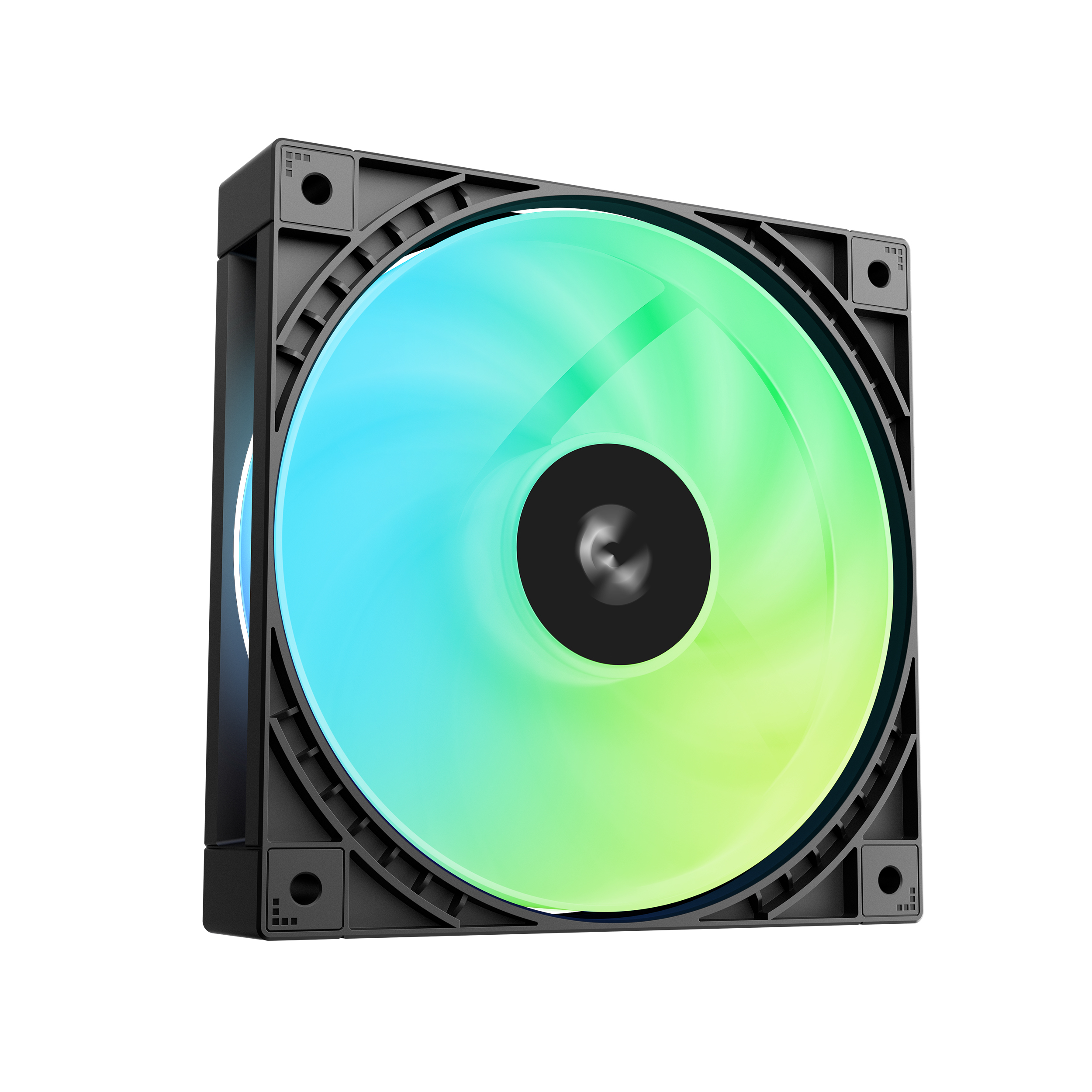 Deepcool LT360 VISION ARGB Black 360mm Liquid CPU Cooler With Striking 4.5” LCD Screen ( R-LT360VISION-BKAMMC-G-1 ) - Image 6