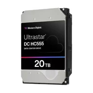 Western Digital Ultrastar HC555 20TB 3.5-Inch SATA 512MB Cache Data Center Hard Disk Drive Storage ( 0B48724 )