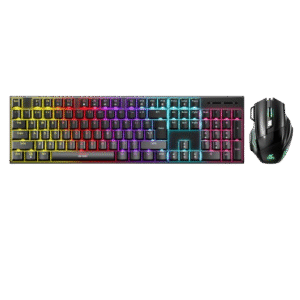 Ant Esports Thunder 30 Wired Mechanical Full-Size RGB Gaming Keyboard Mouse Combo ( AEPP0258 )