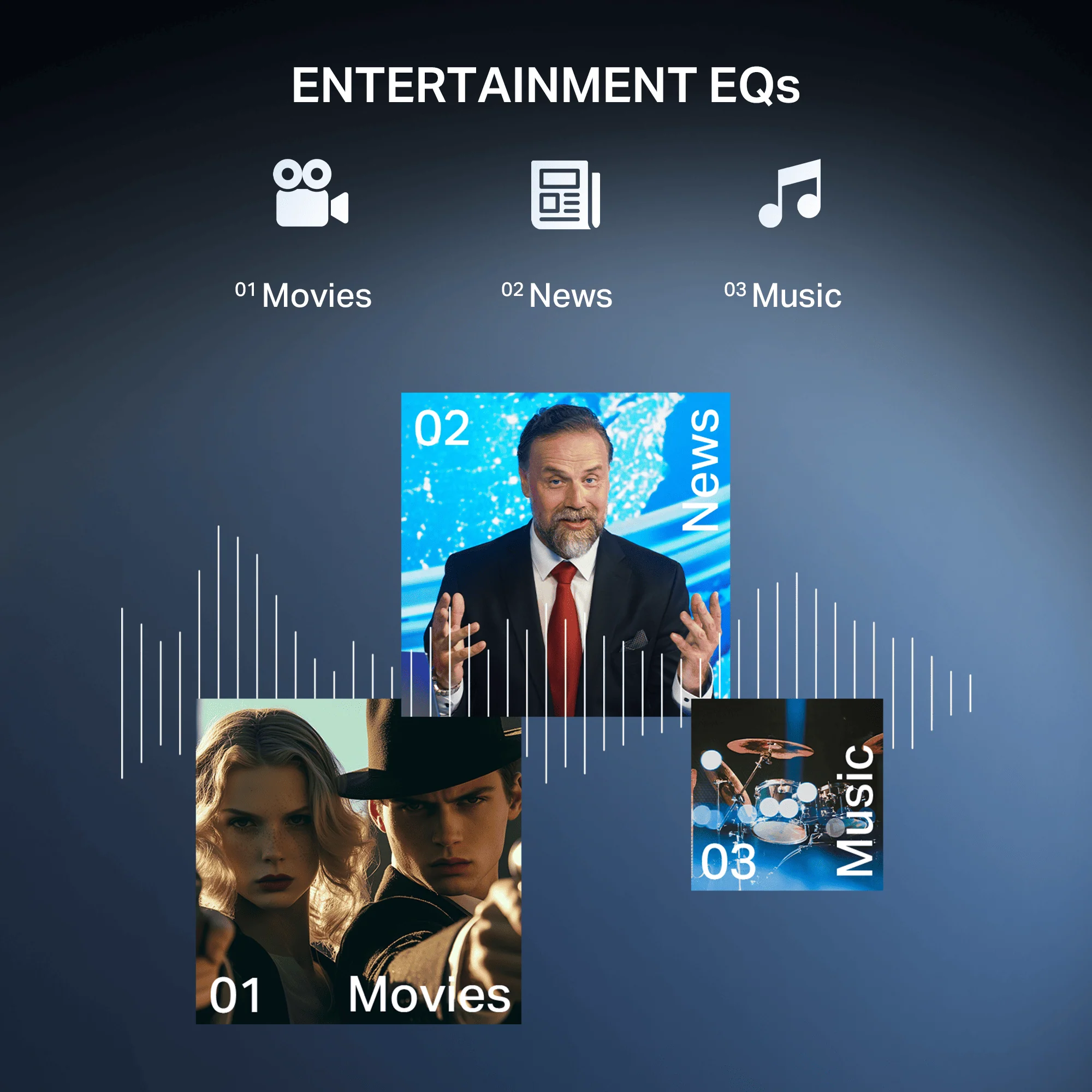 boAt Aavante Prime 5.1.2 5050DA Premium Black 550W 5.1.2 Channel Dolby Atmos Soundbar - Image 2
