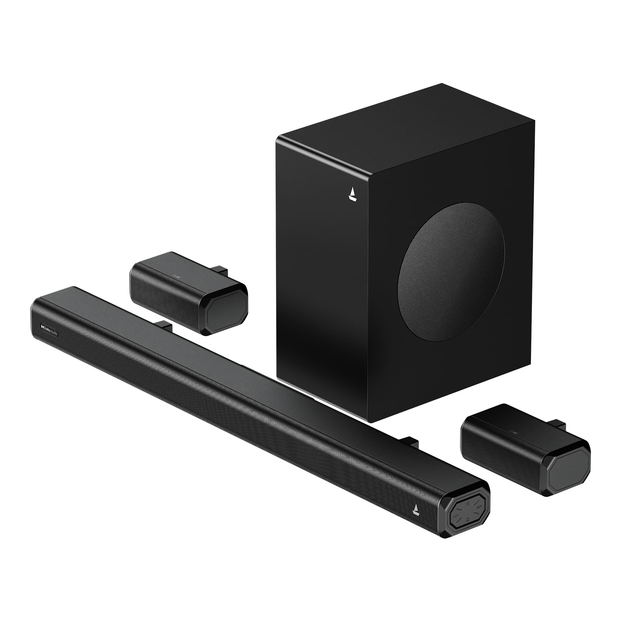boAt Aavante Prime Beat Premium Black 500W 5.1 Channel Soundbar