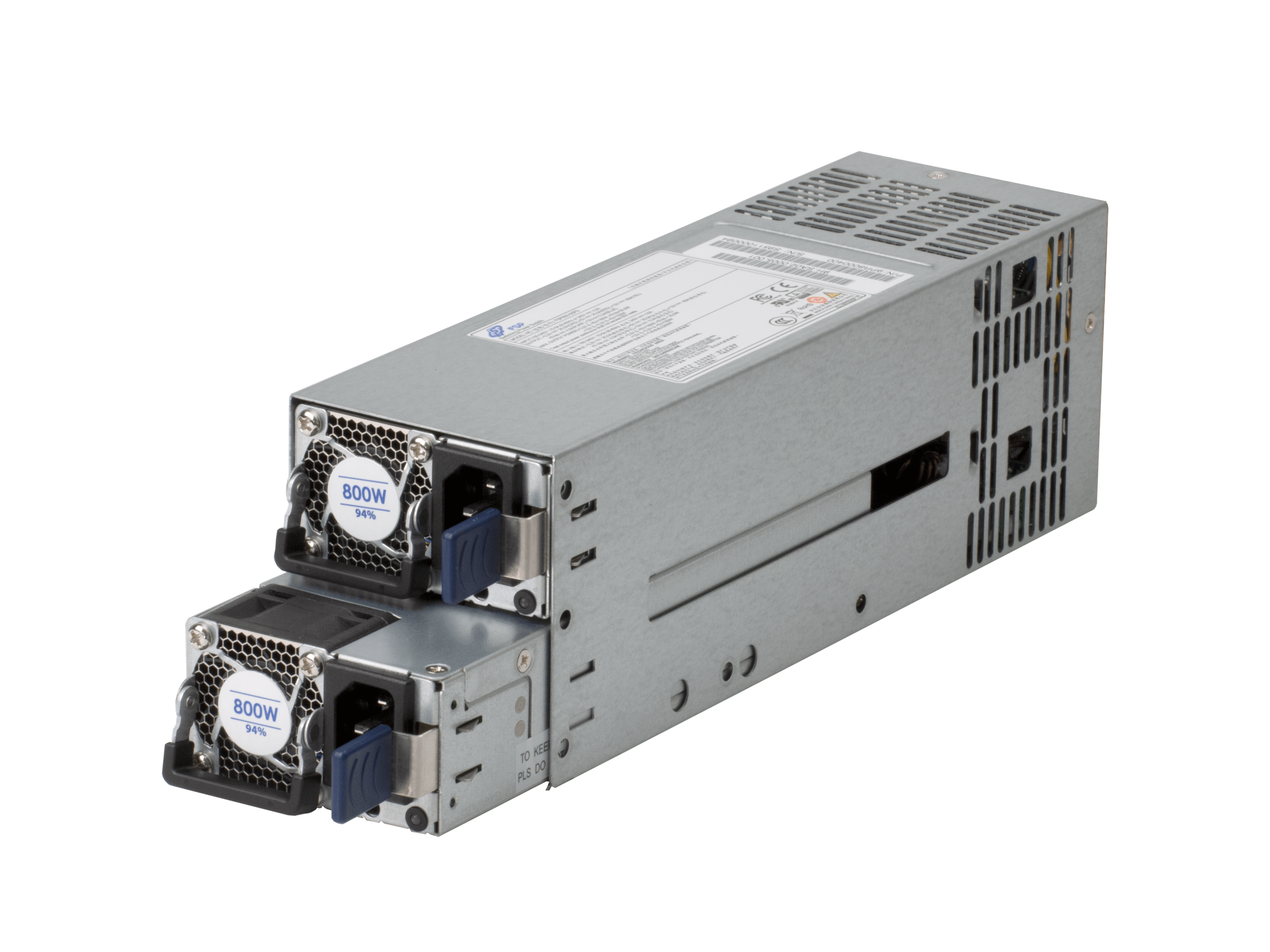 FSP FSP800-50FS 800 Watts 80 Plus Platinum CB 62368-1 & CB 60950-1 Certified 1+1 Crps Module+Housing Power Supply Unit