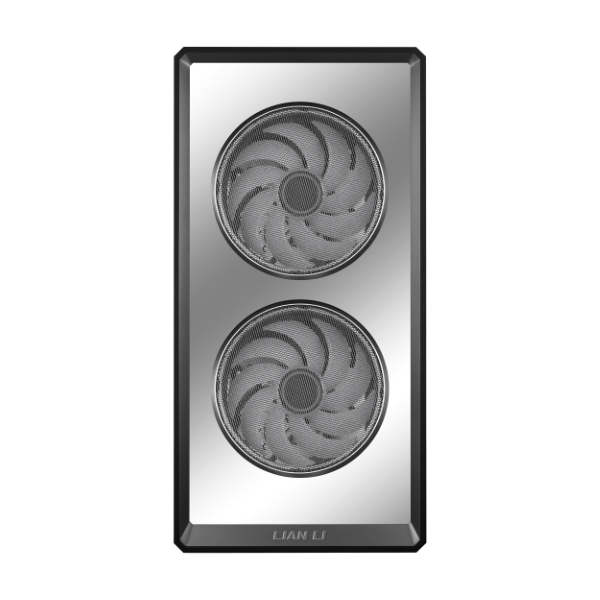 Lian Li Vector V150 INF M-ATX Mini Tower 4mm Tempered Glass Front And Side Panels Black Pc Cabinet With Pre-installed Fans ARGB Infinity Mirror Fans ( G99-V150INFX-IN ) - Image 4
