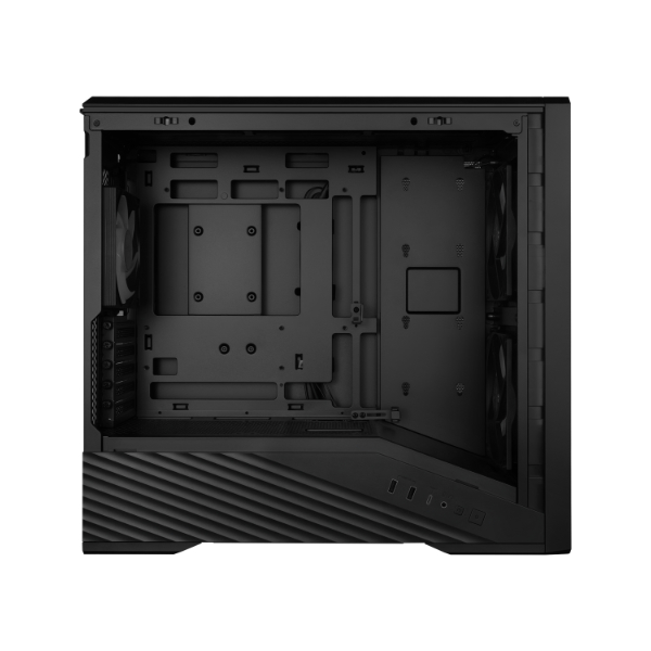 Lian Li Vector V150 INF M-ATX Mini Tower 4mm Tempered Glass Front And Side Panels Black Pc Cabinet With Pre-installed Fans ARGB Infinity Mirror Fans ( G99-V150INFX-IN ) - Image 5