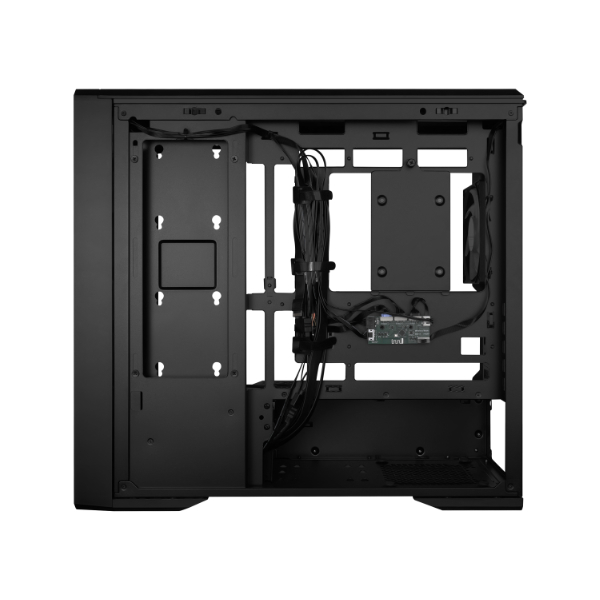 Lian Li Vector V150 INF M-ATX Mini Tower 4mm Tempered Glass Front And Side Panels Black Pc Cabinet With Pre-installed Fans ARGB Infinity Mirror Fans ( G99-V150INFX-IN ) - Image 6
