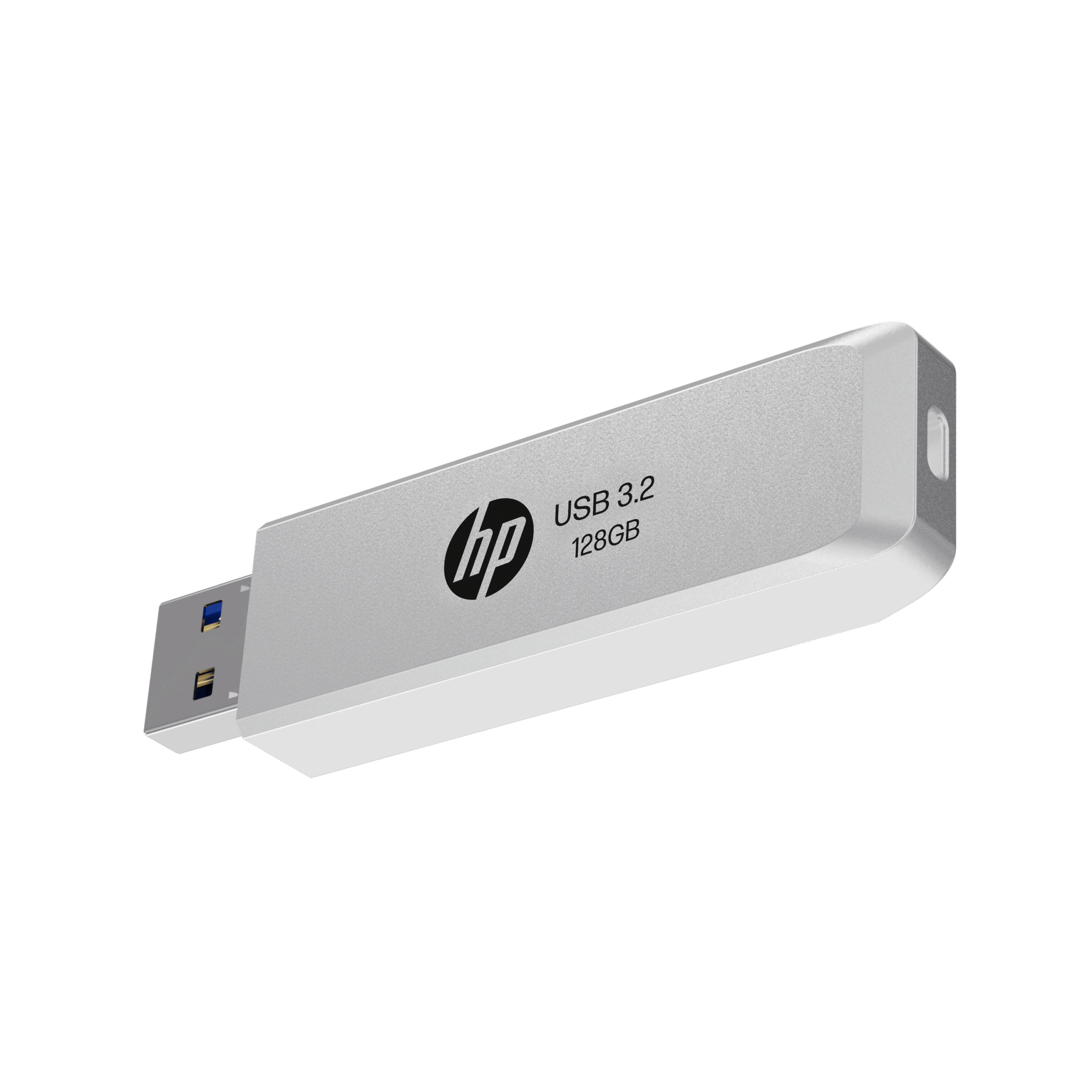 HP 819W 128GB USB 3.2 Silver Metal Case Flash Drives ( HPFD819W-128 ) - Image 5