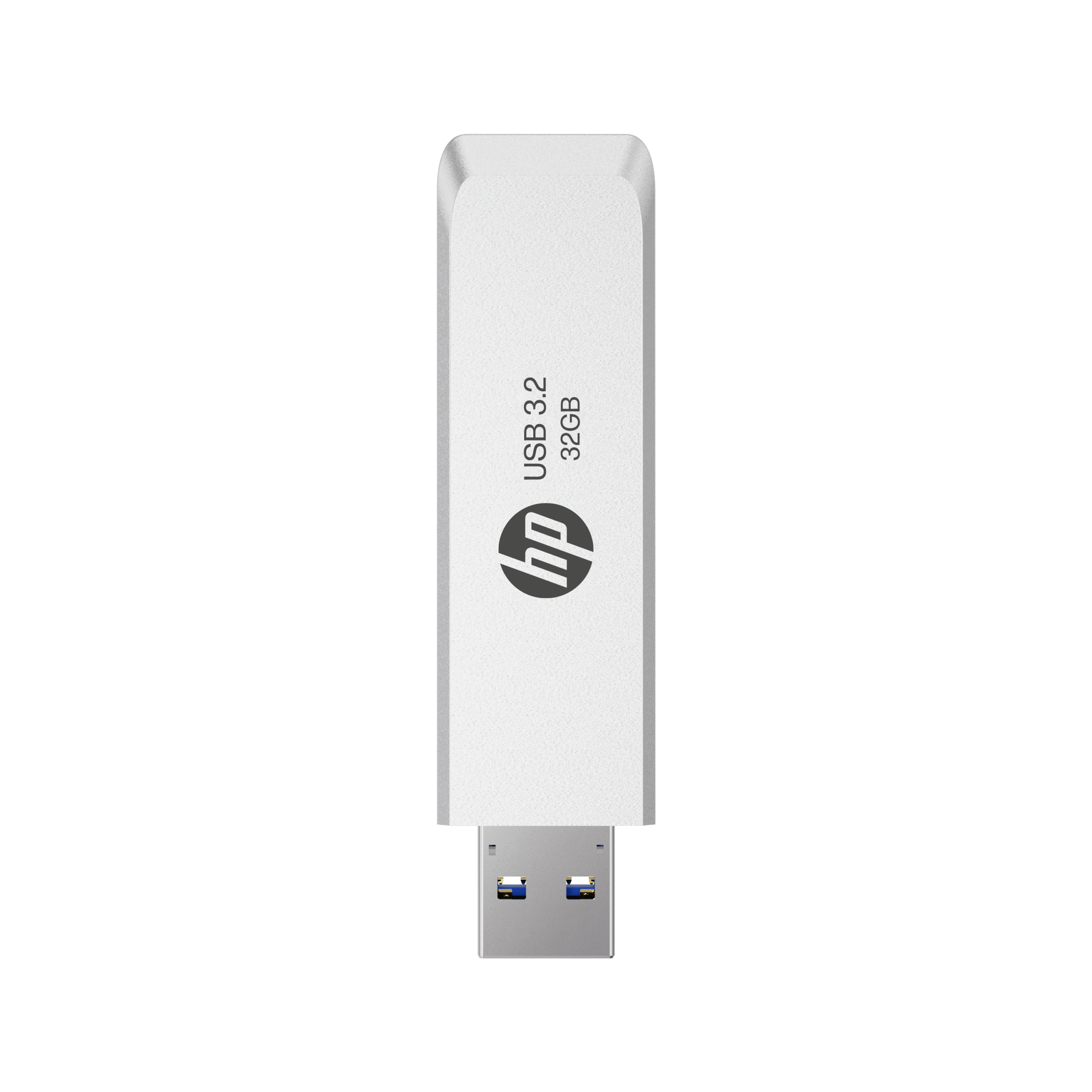 HP 819W 32GB USB 3.2 Silver Metal Case Flash Drives ( HPFD819W-32 ) - Image 2