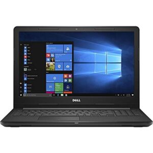 Dell Inspiron 3567 Intel Core i7 8th Gen Cpu 15.6 inch Fhd Screen 8GB RAM 256GB SSD Radeon 520 2GB Graphics Black Refurbished Laptop With 1 year Warranty