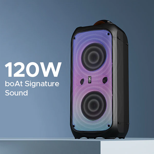 boAt Party Pal 300 120W RMS Stereo Sound Bluetooth Speaker - Image 2
