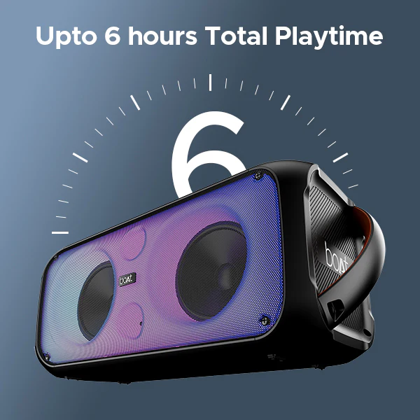 boAt Party Pal 300 120W RMS Stereo Sound Bluetooth Speaker - Image 4