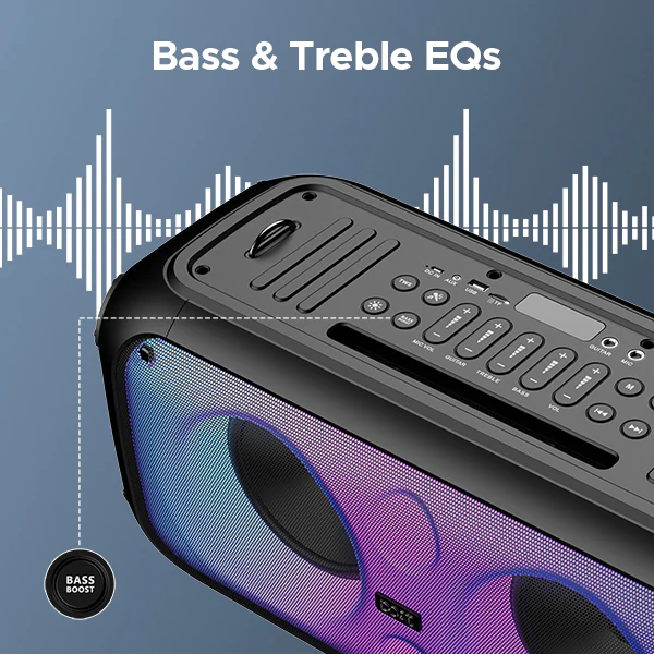 boAt Party Pal 300 120W RMS Stereo Sound Bluetooth Speaker - Image 5