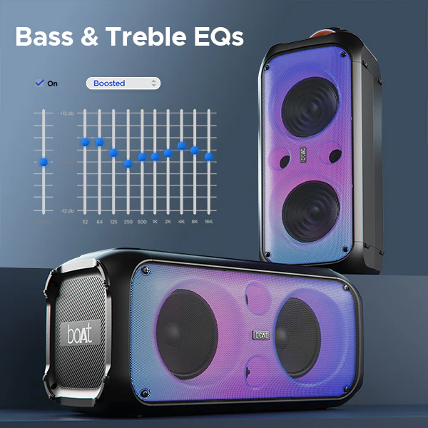 boAt Party Pal 300 120W RMS Stereo Sound Bluetooth Speaker - Image 6