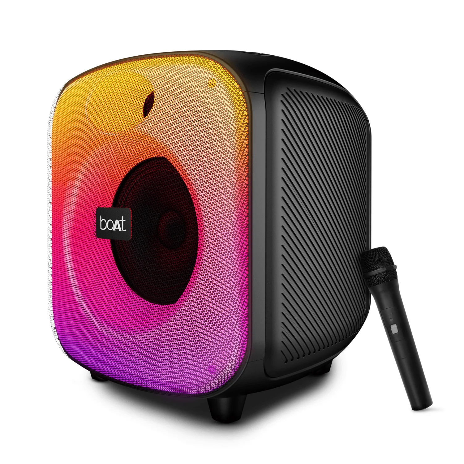 boAt PartyPal 68 Pro Premium Black 42W Sound, RGB LEDs, Bluetooth Speaker