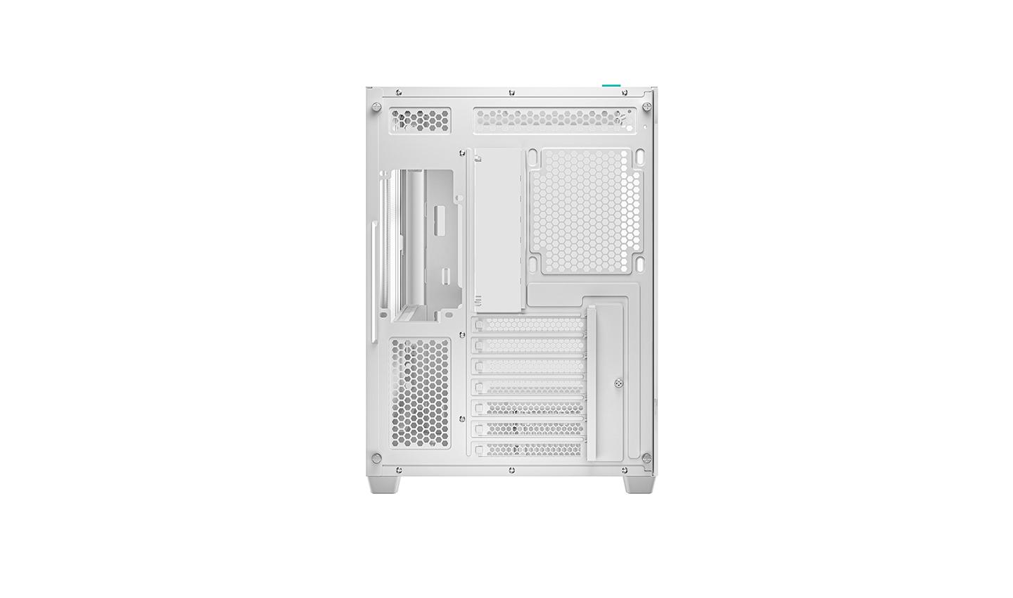 Deepcool CG530 WH ATX Mid Tower Tempered Glass Side Panel White PC Case ( R-CG530-WHNDA0-G-1 ) - Image 9