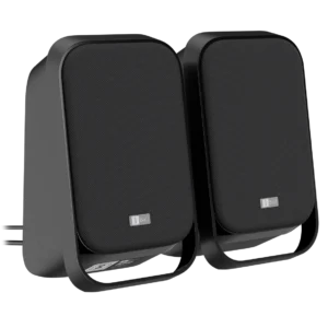 iBall Soundwave 100 5W USB Power 3.5mm Audio Input 2.0 channel Black Laptop, Desktop Speaker