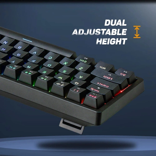 Cosmic Byte CB-GK-33 Astra Hot-Swappable Mechanical Wired & Bluetooth Keyboard With Per Key RGB And Hot Swappable Blue Switches ( TCBP03405 ) - Image 7