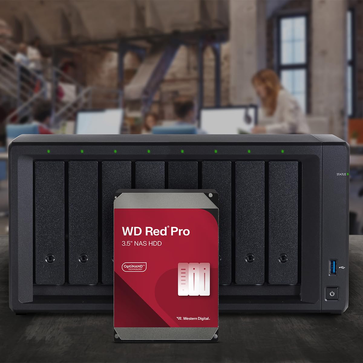 Western Digital WD Red Pro 26TB 3.5-Inch SATA 7200 RPM 512MB Cache Internal NAS Hard Drive ( WD260KFGX ) - Image 2