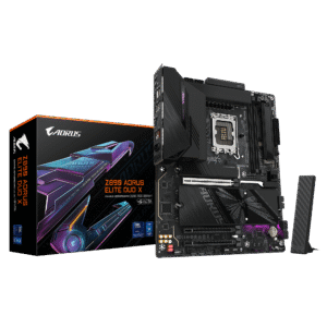 Gigabyte Z890 AORUS ELITE DUO X ATX Motherboard ( Intel Socket LGA1851, Support Support for Intel Core Ultra Processors, 2 x DDR5 RAM Slots, Max 256GB RAM Support )