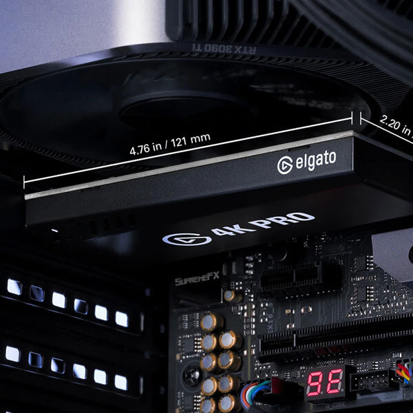 Elgato 4K Pro 8K60 Passthrough, 4K60 Capture Capture Card ( 10GBK9901 ) - Image 4