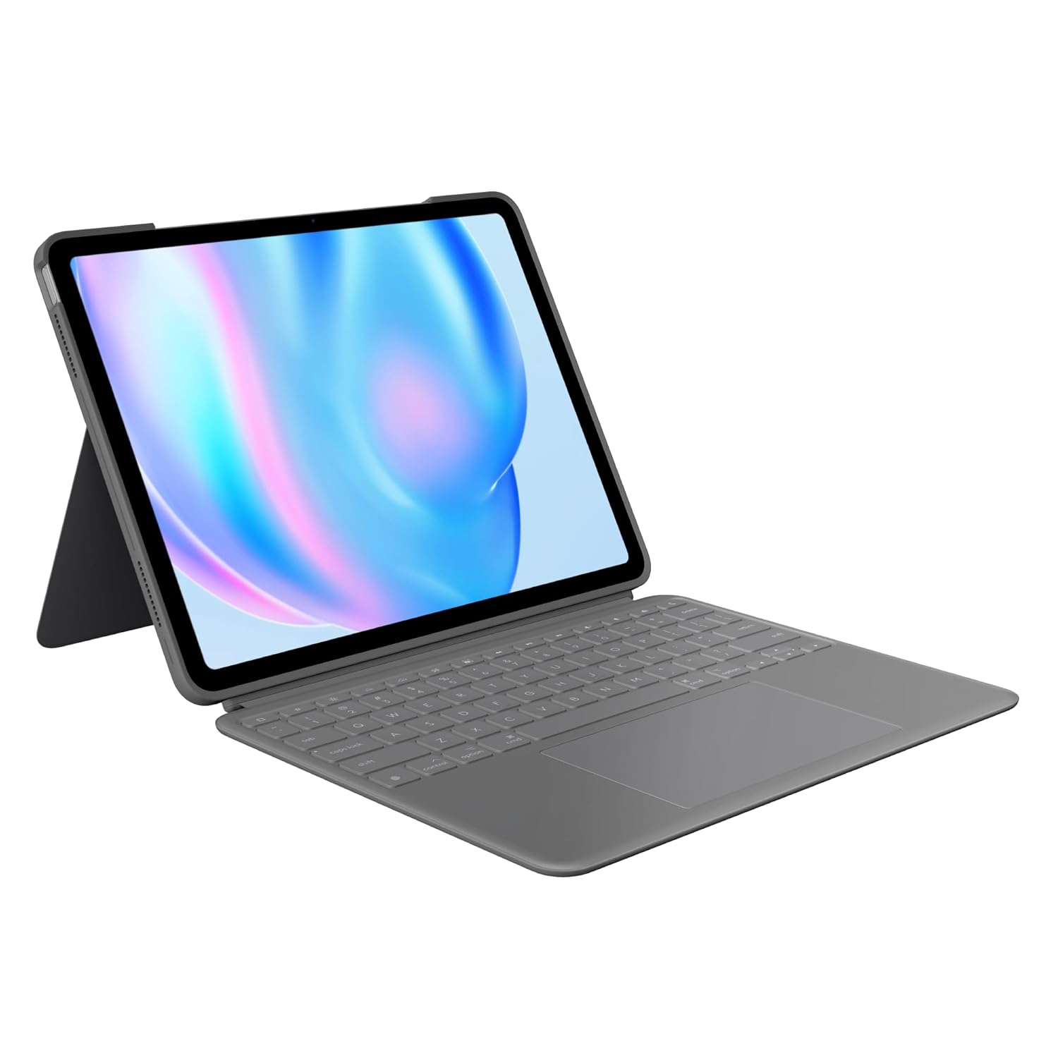 Logitech Combo Touch iPad Air 13-inch (M2, M3 & M4) Keyboard Case Detachable Backlit Keyboard with Kickstand, Comfortable Typing, Multi-use Mode - Oxford Grey ( 920-012609 )