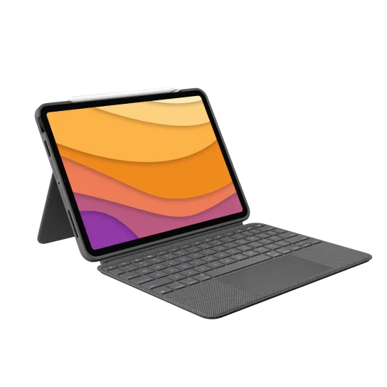 Logitech Combo Touch for iPad Air 11-inch (M2, M3 & M4) Oxford Grey Backlit keyboard and precise trackpad ( 920-012627 ) - Image 7