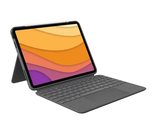 Logitech Combo Touch for iPad Air 11-inch (M2, M3 & M4) Oxford Grey Backlit keyboard and precise trackpad ( 920-012627 )