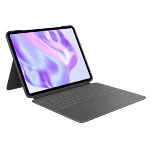 Logitech Combo Touch iPad Air 13-inch (M2, M3 & M4) Keyboard Case Detachable Backlit Keyboard with Kickstand Oxford Grey ( 920-012662 )