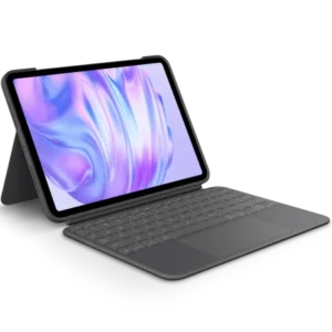 Logitech Combo Touch for iPad Pro Air 11 -inch (M2, M3 & M4), iPad Air (5th gen) Graphite Backlit keyboard and precise trackpad ( 920-012767 )