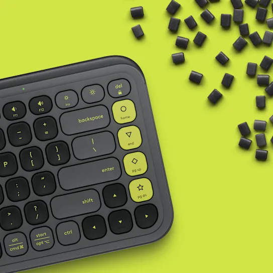 Logitech POP Icon Keys Graphite Wireless Keyboard ( 920-013083 ) - Image 4