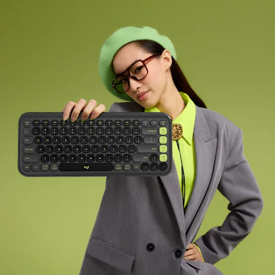 Logitech POP Icon Keys Graphite Wireless Keyboard ( 920-013083 ) - Image 5