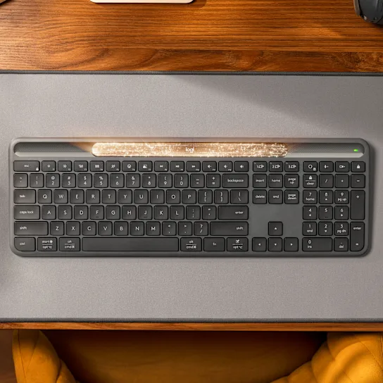 Logitech Signature Slim Solar+ wireless keyboard K980 Graphite Keyboard ( 920-013765 ) - Image 3